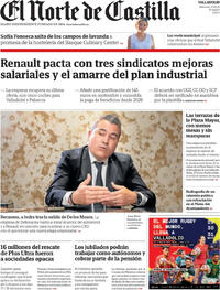 Portada El Norte de Castilla 2026-05-27