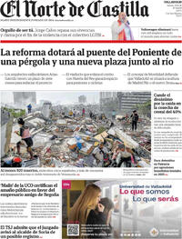 Portada El Norte de Castilla 2026-06-27