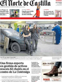 Portada El Norte de Castilla 2026-09-27