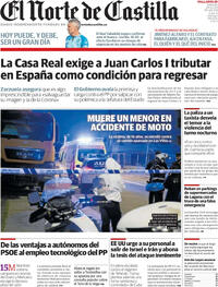 Portada El Norte de Castilla 2026-02-28