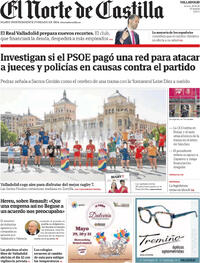 Portada El Norte de Castilla 2026-05-28