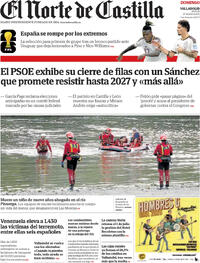 Portada El Norte de Castilla 2026-06-28
