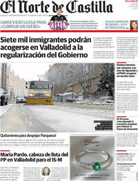 Portada El Norte de Castilla 2026-01-29