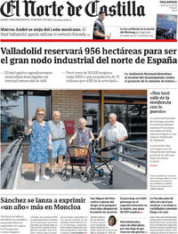 Portada El Norte de Castilla 2026-07-29