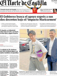Portada El Norte de Castilla 2026-09-30