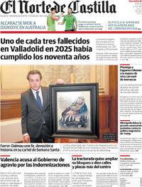 Portada El Norte de Castilla 2026-01-31
