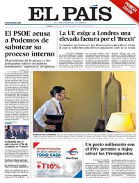 Portada El País 2017-05-04