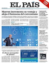 Portada El País 2017-05-06