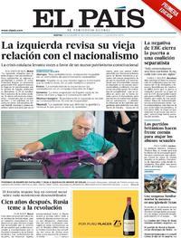 Portada El País 2017-11-07