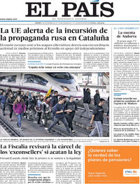 Portada El País 2017-11-09