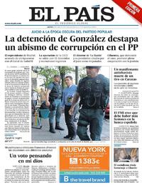 Portada El País 2017-04-20