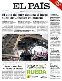 Portada El País 2017-04-23