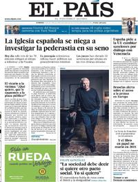Portada El País 2018-10-14