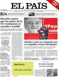 Portada El País 2019-02-04