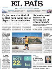 Portada El País 2019-07-06