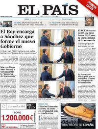 Portada El País 2019-06-07