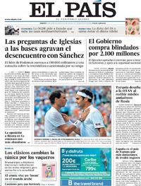 Portada El País 2019-07-13