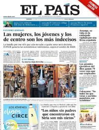 Portada El País 2019-04-14