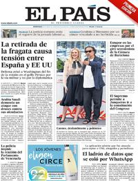 Portada El País 2019-05-15