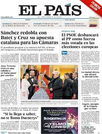 Portada El País 2019-05-18