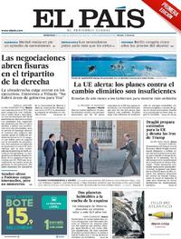 Portada El País 2019-06-19