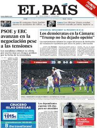 Portada El País 2019-12-19