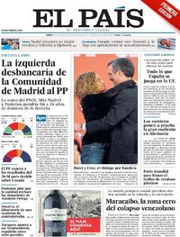 Portada El País 2019-05-20
