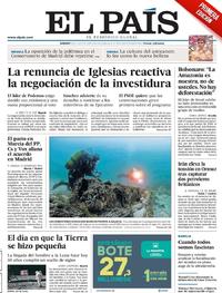Portada El País 2019-07-20