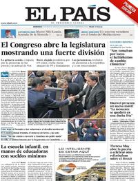 Portada El País 2019-05-22