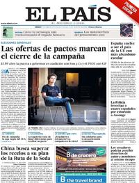 Portada El País 2019-04-27