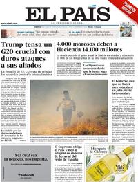 Portada El País 2019-06-28