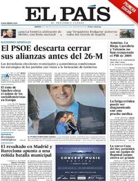 Portada El País 2019-04-30