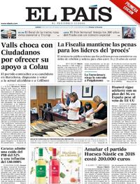 Portada El País 2019-05-30