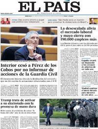Portada El País 2020-06-03