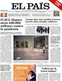 Portada El País 2020-06-05