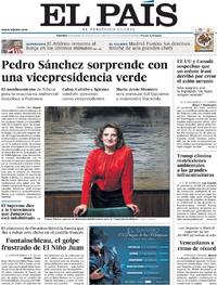 Portada El País 2020-01-10