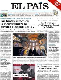 Portada El País 2020-07-11