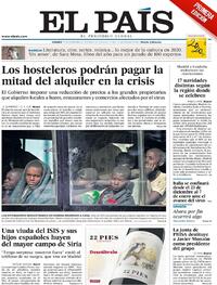 Portada El País 2020-12-19