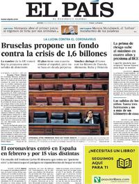 Portada El País 2020-04-23