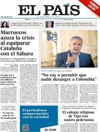 Portada El País 2021-06-01