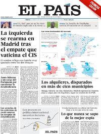 Portada El País 2021-04-06