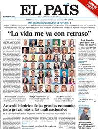 Portada El País 2021-06-06