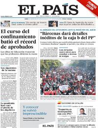 Portada El País 2021-02-08