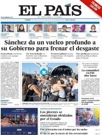 Portada El País 2021-07-11