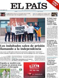 Portada El País 2021-06-24
