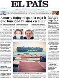 Portada El País 2021-03-25