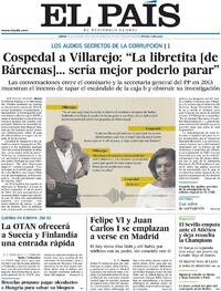 Portada El País 2022-05-16