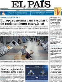 Portada El País 2022-04-17