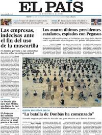 Portada El País 2022-04-19