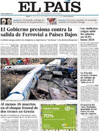 Portada El País 2023-03-02